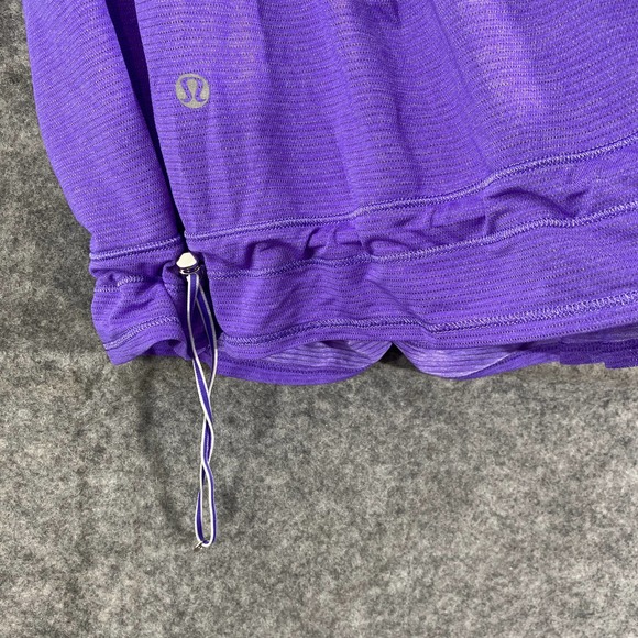 Lululemon Tank Top 4 Small Power Purple Run Ta Ta Topper Adjustable Workout - Picture 6 of 10